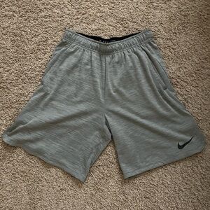 Nike Men's Heather Gray Athletic Shorts